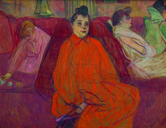 Henri de Toulouse-Lautrec, Le Divan, vers 1893