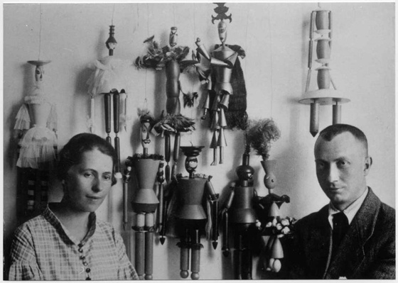 Sophie Taeuber-Arp og Hans Arp