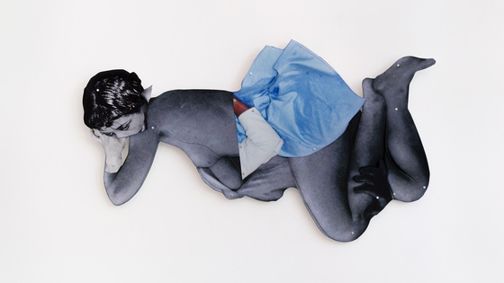 Frida Orupabo, «Woman with Dress» 2024
