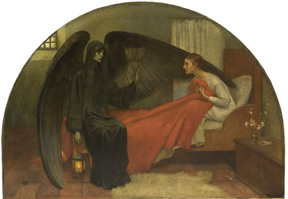 Marianne Stokes, «Døden og den unge jenta», 1908