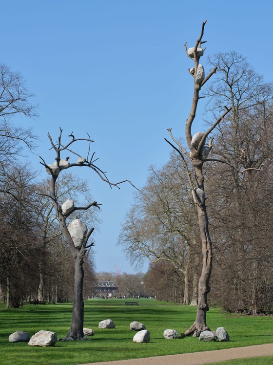 Giuseppe Penone, «Idee di pietra (Ideas of Stone)», 2010-2024. Serpentine South, 2025.