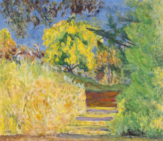 Pierre Bonnard: «Stairs in the Artist's Garden», 1942/1944