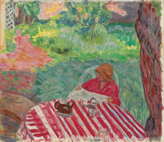 Pierre Bonnard: «Under treet / Sous l'arbre», 1915.