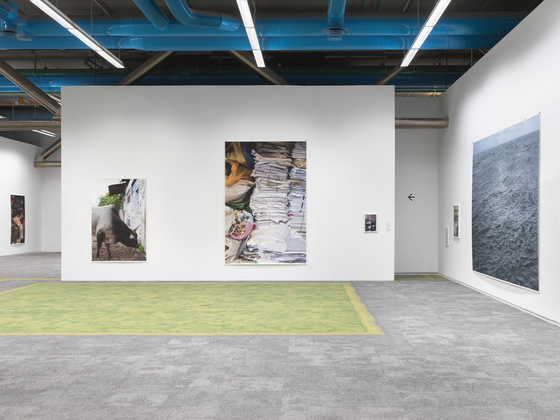 Fra utstillingen Wolfgang Tillmans, Rien ne nous y préparait − Tout nous y préparait, Centre Pompidou, 2025. Foto: Jens Ziehe