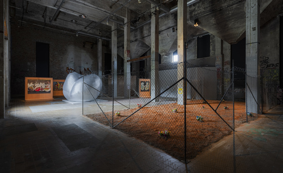 Installasjonsbilde fra Röda Sten Konsthall, GIBCA 2025