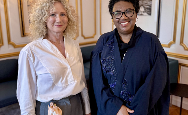 Tone Hansen og Rosana Paulino