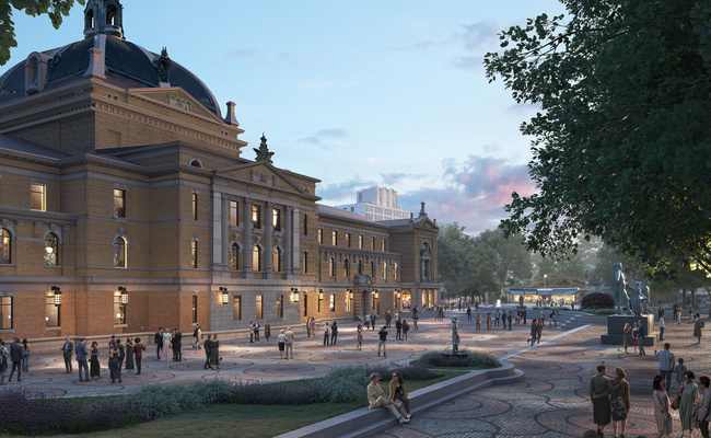 Forslag til det nye Nationaltheatret