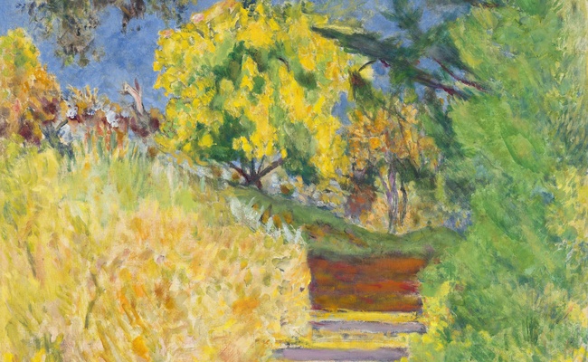 Pierre Bonnard: «Stairs in the Artist's Garden», 1942/1944